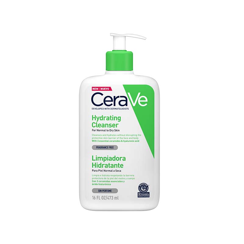 LIMPIADORA HIDRATANTE CERAVE (frasco verde)