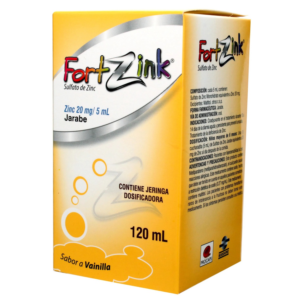 FORT ZINC JARABE