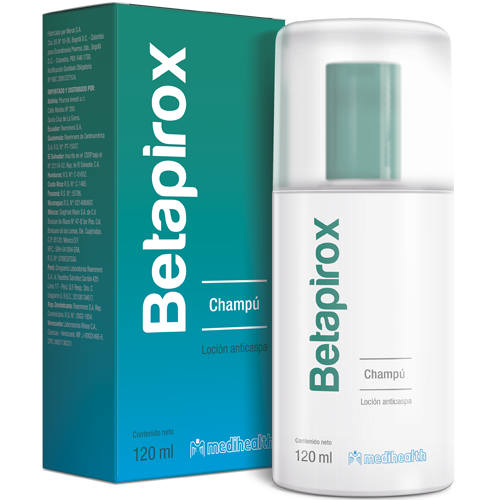 BETAPIROX CHAMPU (120 ML.)